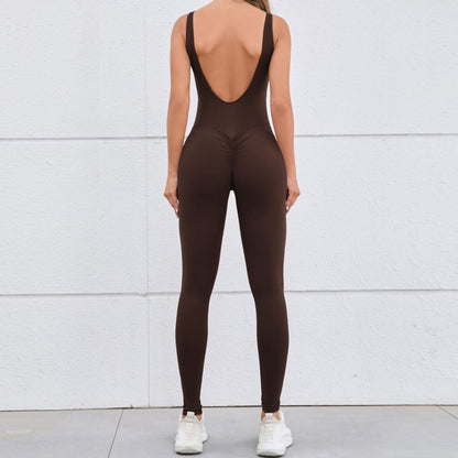Hollow Out Quick Drying Sports One-Piece