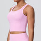 Nude Feel Chest Pad Workout Sports Bra