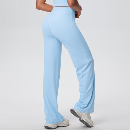 Thin Skin High Waist Straight Pants