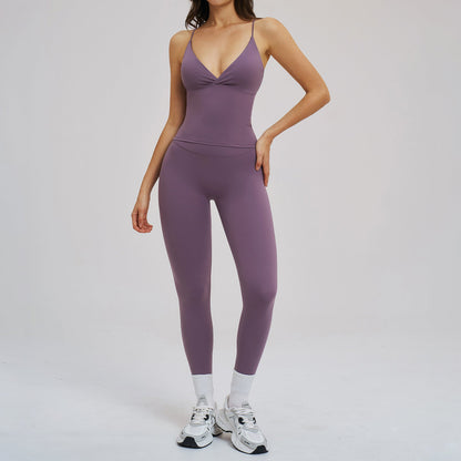 Tight Back Sport Two-Piece Suit Set