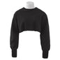 Cropped Fleece Lined Pullover Hoodie