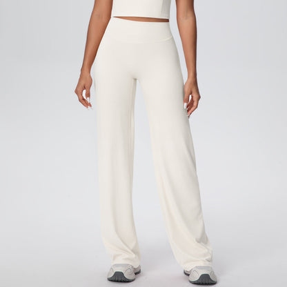 Thin Skin High Waist Straight Pants
