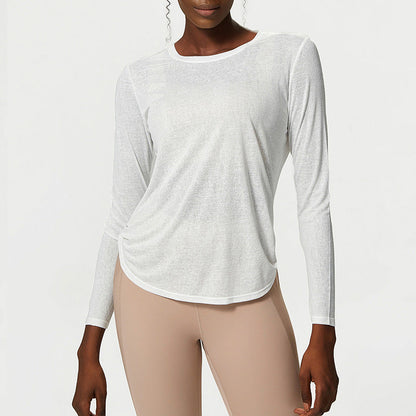 Long-Sleeved Sports Top Quick Drying