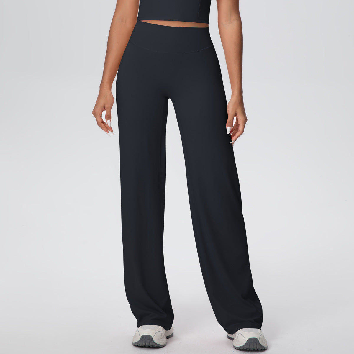 Thin Skin High Waist Straight Pants