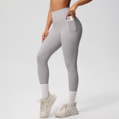 Double Sided Sanding Tight High Elastic Breathable Pants