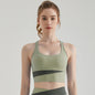 Vest High Strength Shockproof Push-up Bra & Long Pants Two-Piece
