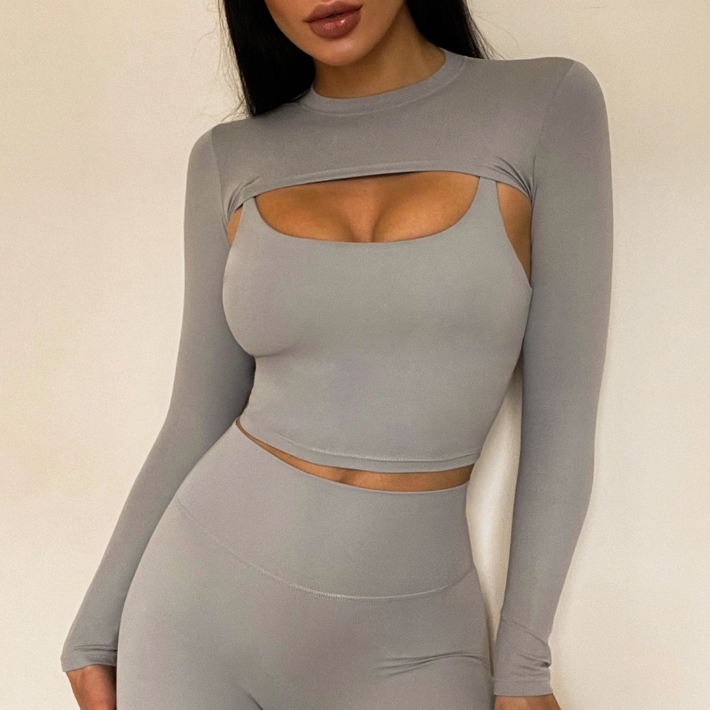 Four-Piece Long Sleeve and Short Suit