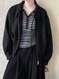 Maillard Collared Drop Loose Jacket