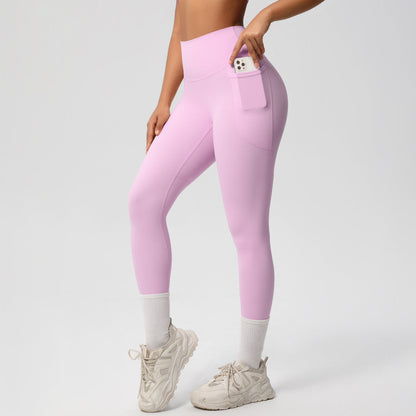Double Sided Sanding Tight High Elastic Breathable Pants