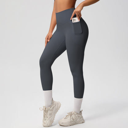 Double Sided Sanding Tight High Elastic Breathable Pants