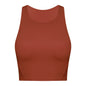 Pull High Round Tie Chest Pad Nude Feel Tight High Elastic Top