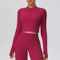 Zipped Running Long Sleeve Quick Dry Jacket
