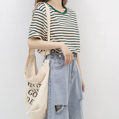Loose Striped T-shirt