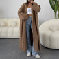 Long Sleeve Wool Overcoat Sweaters