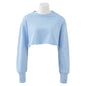 Cropped Fleece Lined Pullover Hoodie