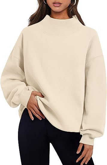 Casual Fleece Thick Half Turtleneck Sweatshirt