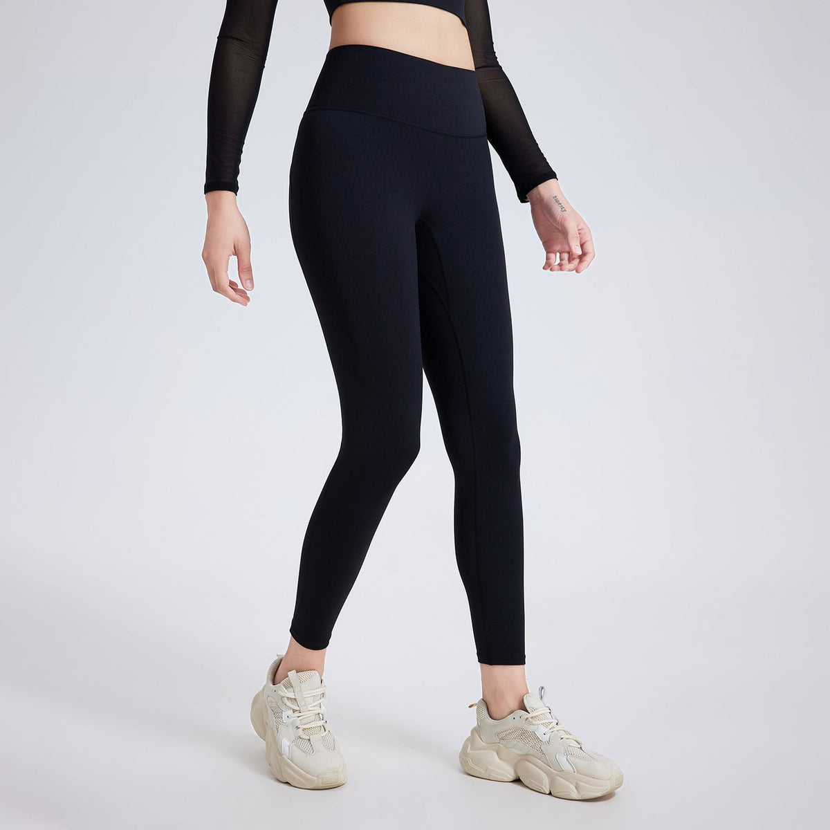 High Waist Hip Lifting Nude Feel Pants