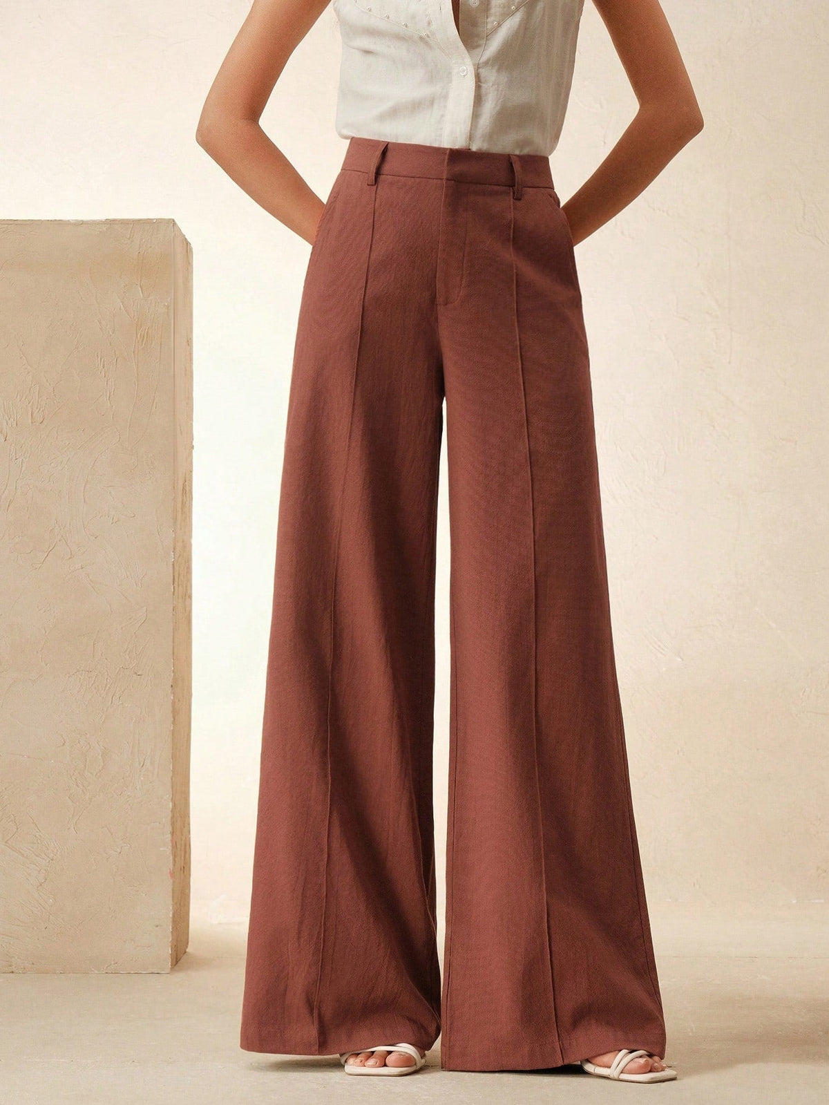 Small Breathable High Waist Luxury Loose Slimming Pants