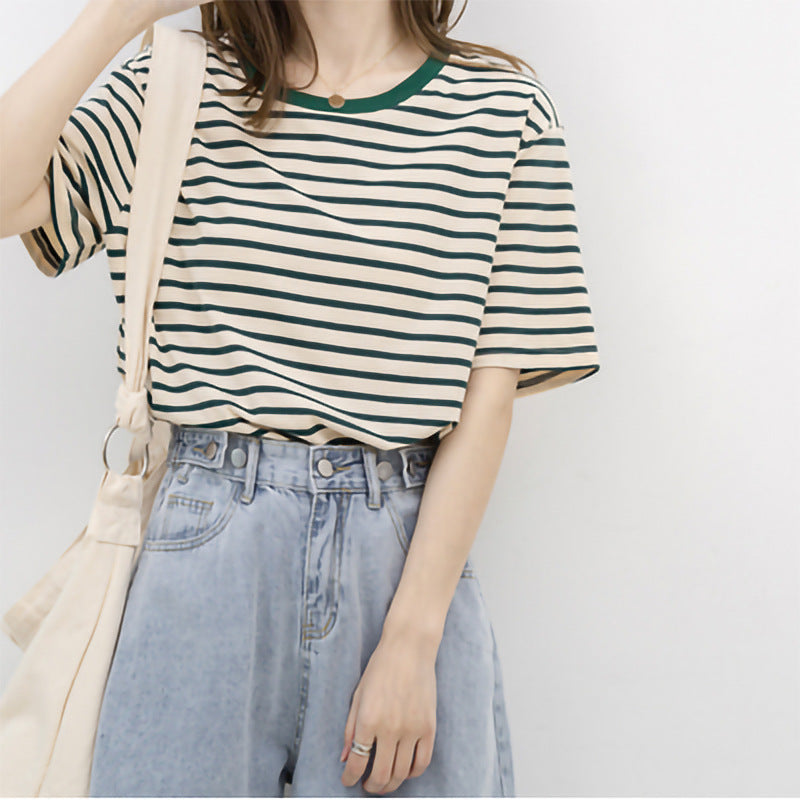 Loose Striped T-shirt