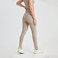 High Waist Pocket Nude Feel One-Piece Jumpsuit
