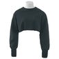 Cropped Fleece Lined Pullover Hoodie