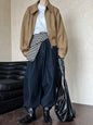 Maillard Collared Drop Loose Jacket