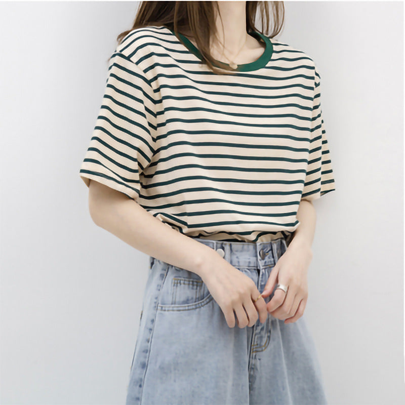 Loose Striped T-shirt
