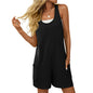 Sleeveless Loose Casual Pants Backless Jumpsuit