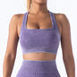 Four-Piece Shockproof Bra Yoga Pants