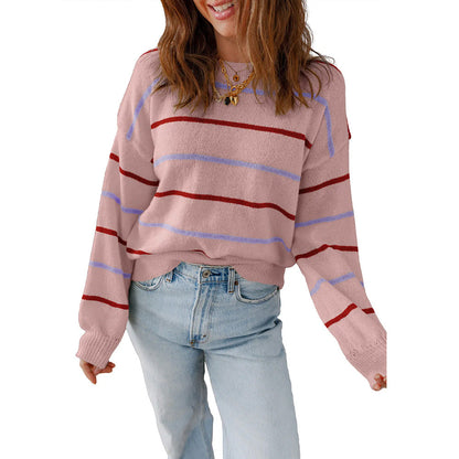 Striped Pullover Long Sleeve
