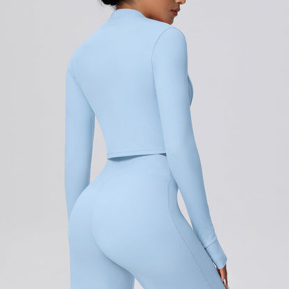 Zipped Running Long Sleeve Quick Dry Jacket