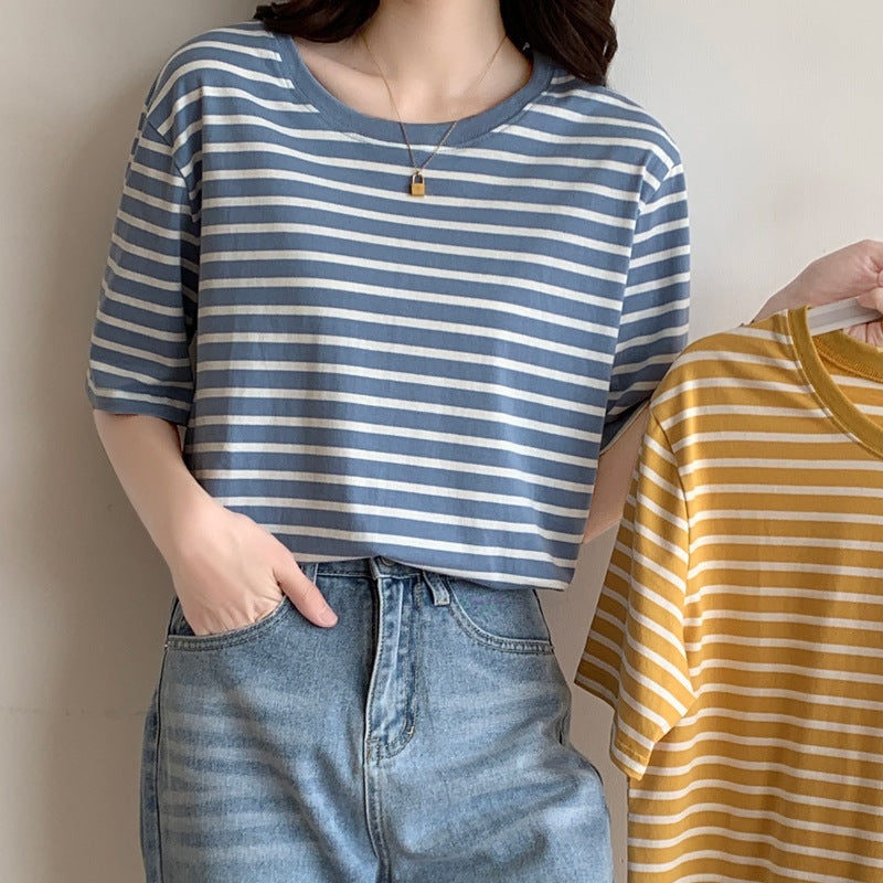 Loose Striped T-shirt