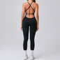 Adjustable Shoulder Strap Peach Jumpsuit