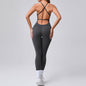 Adjustable Shoulder Strap Peach Jumpsuit