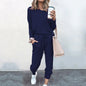 Loose Fitted Long Sleeve Casual Set