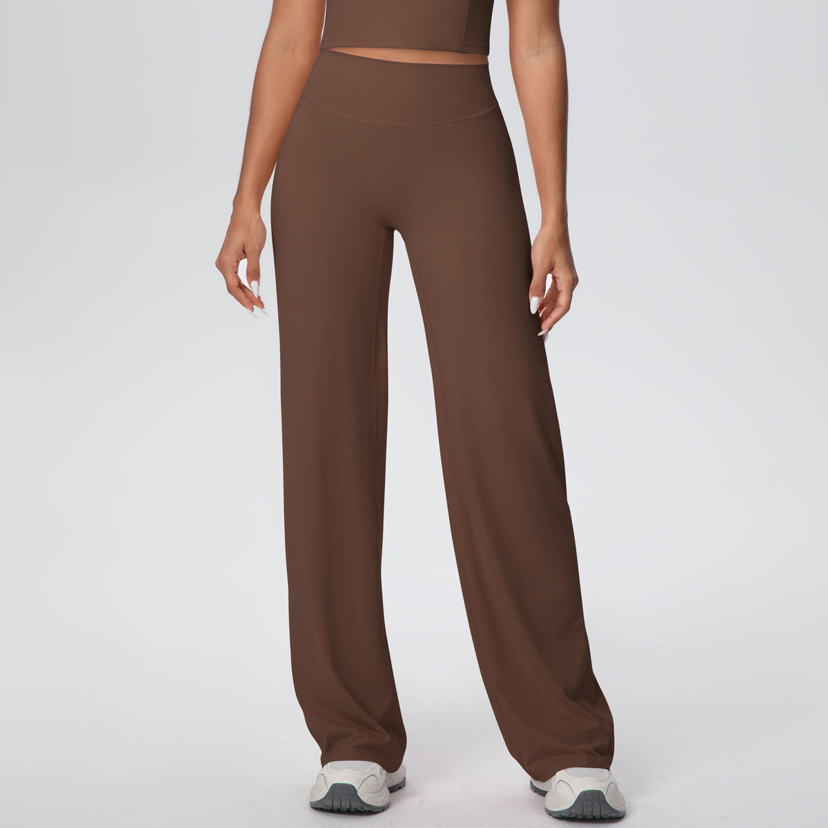 Thin Skin High Waist Straight Pants