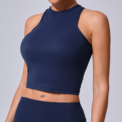 No Chest Pad Blouse Quick Drying Sports Vest Top