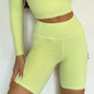 Four-Piece Long Sleeve and Short Suit