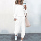 Loose Fitted Long Sleeve Casual Set