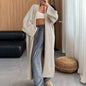 Long Sleeve Wool Overcoat Sweaters