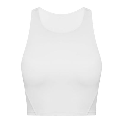 Pull High Round Tie Chest Pad Nude Feel Tight High Elastic Top