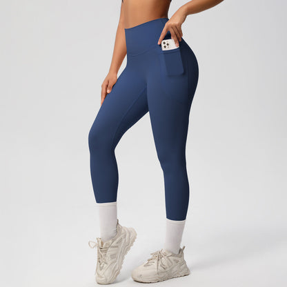 Double Sided Sanding Tight High Elastic Breathable Pants