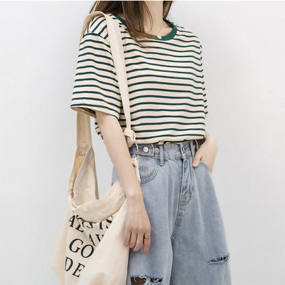 Loose Striped T-shirt