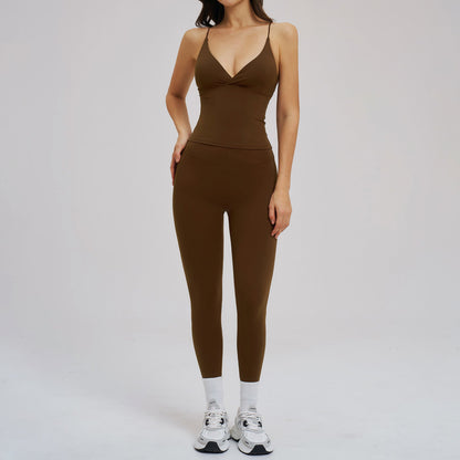 Tight Back Sport Two-Piece Suit Set