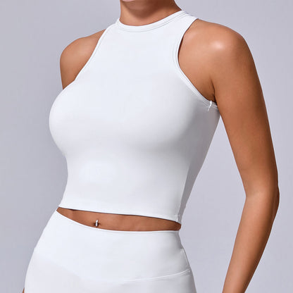 No Chest Pad Blouse Quick Drying Sports Vest Top