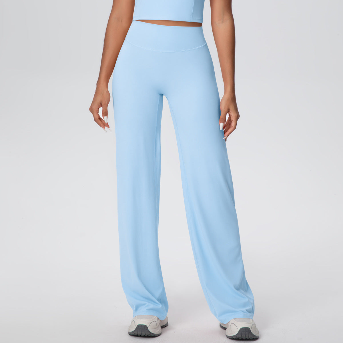 Thin Skin High Waist Straight Pants