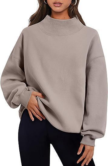 Casual Fleece Thick Half Turtleneck Sweatshirt
