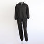 Half-Zipped Collar Two-Piece Set