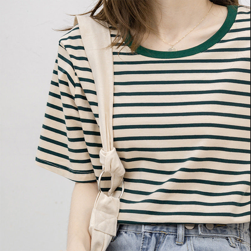 Loose Striped T-shirt