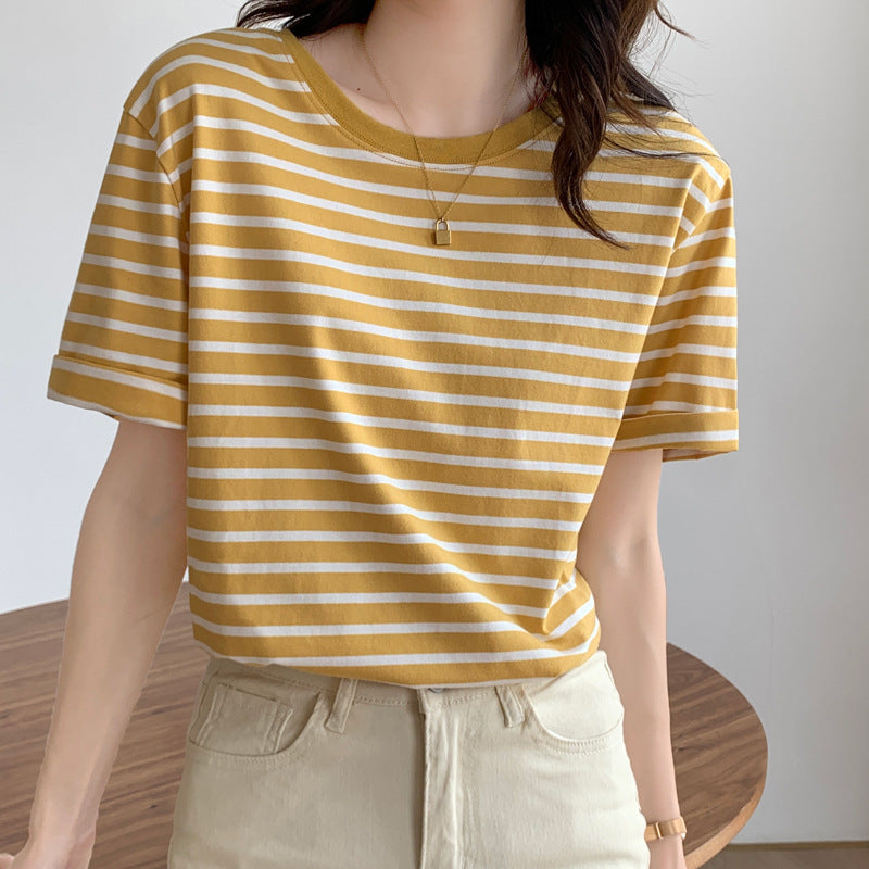 Loose Striped T-shirt